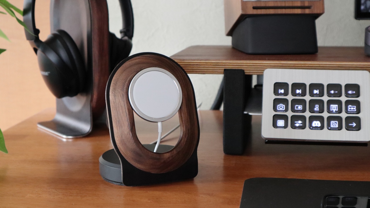 Grovemade MagSafeスタンド レビュー｜お洒落な雰囲気で安定感のある 